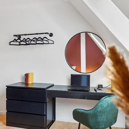 Maremar - Design-maisonette Am Holzmarkt - Luxus Boxspringbetten - Arbeitsplatz - Loggia Appartement Verden an der Aller