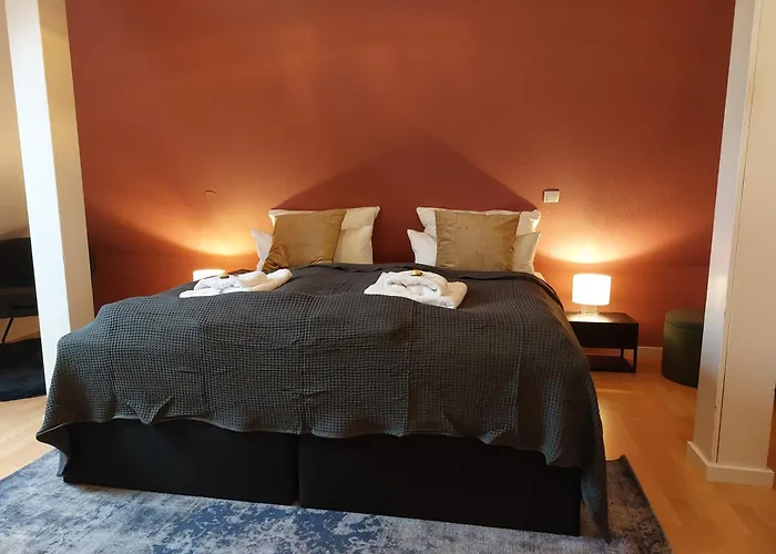 Maremar - Design-maisonette Am Holzmarkt - Luxus Boxspringbetten - Arbeitsplatz - Loggia *