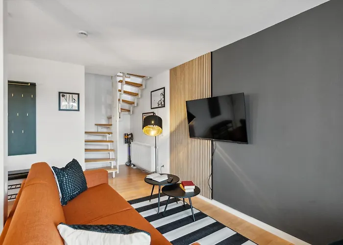 Maremar - Design-maisonette Am Holzmarkt - Luxus Boxspringbetten - Arbeitsplatz - Loggia Verden an der Aller