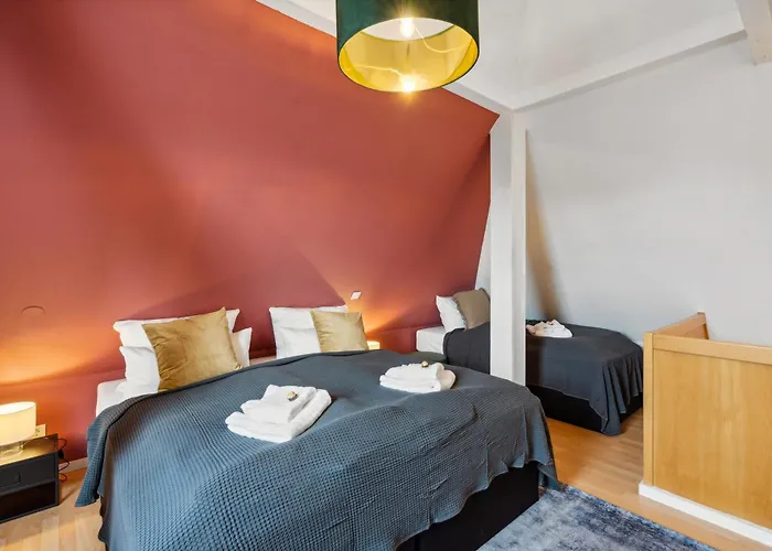 Maremar - Design-maisonette Am Holzmarkt - Luxus Boxspringbetten - Arbeitsplatz - Loggia Daire *